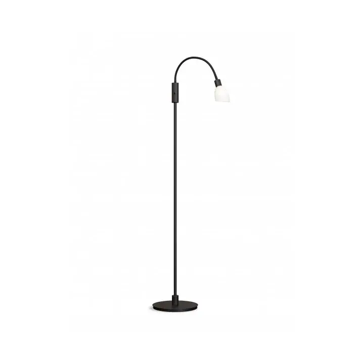 Cut enkel gulvlampe 140 cm, Svart