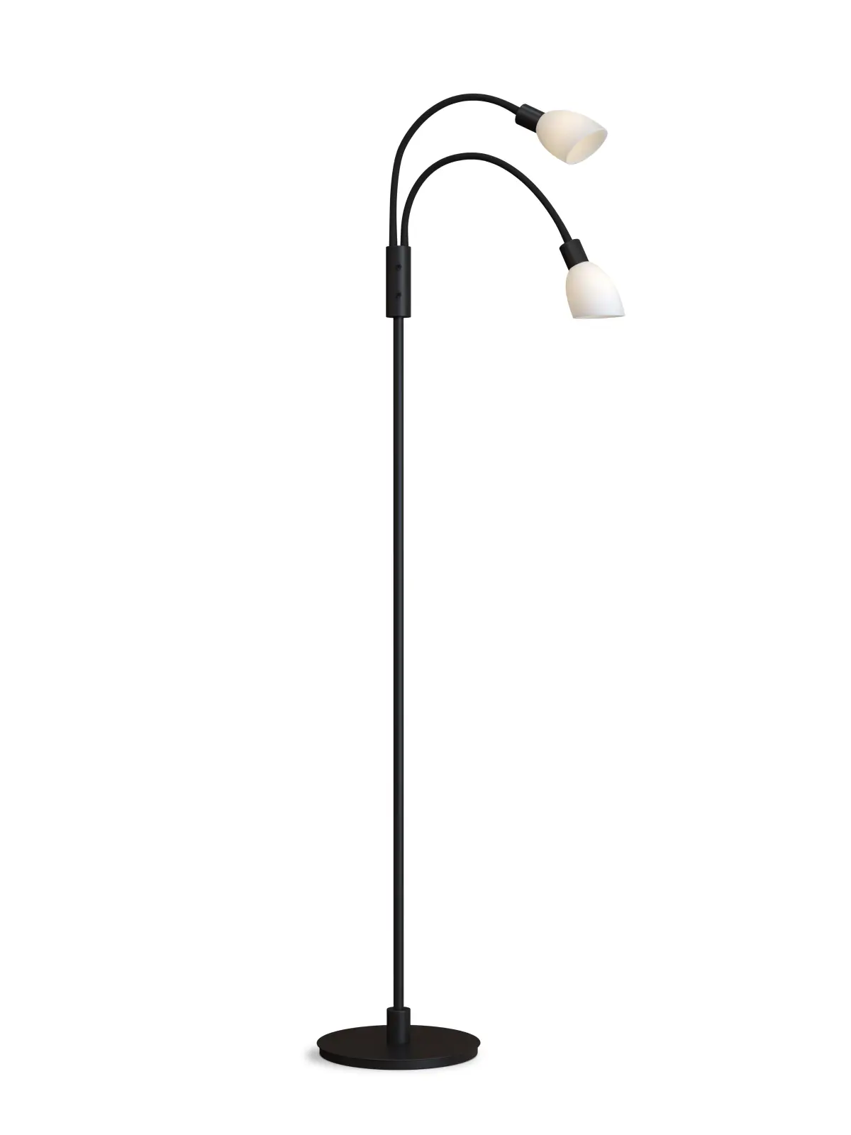 Cut golvlampa 132 cm, Svart