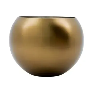 Baar skål Ø12 cm, Antikk messing