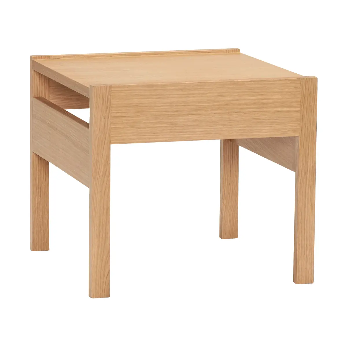 Form sidebord 50x45 cm, Eik