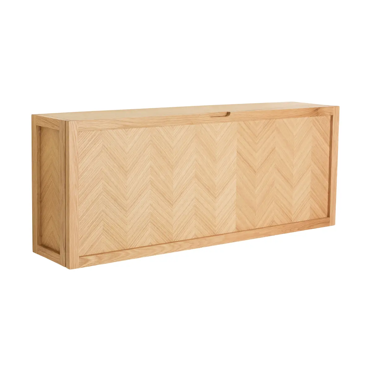Herringbone skoskap stor, Eik