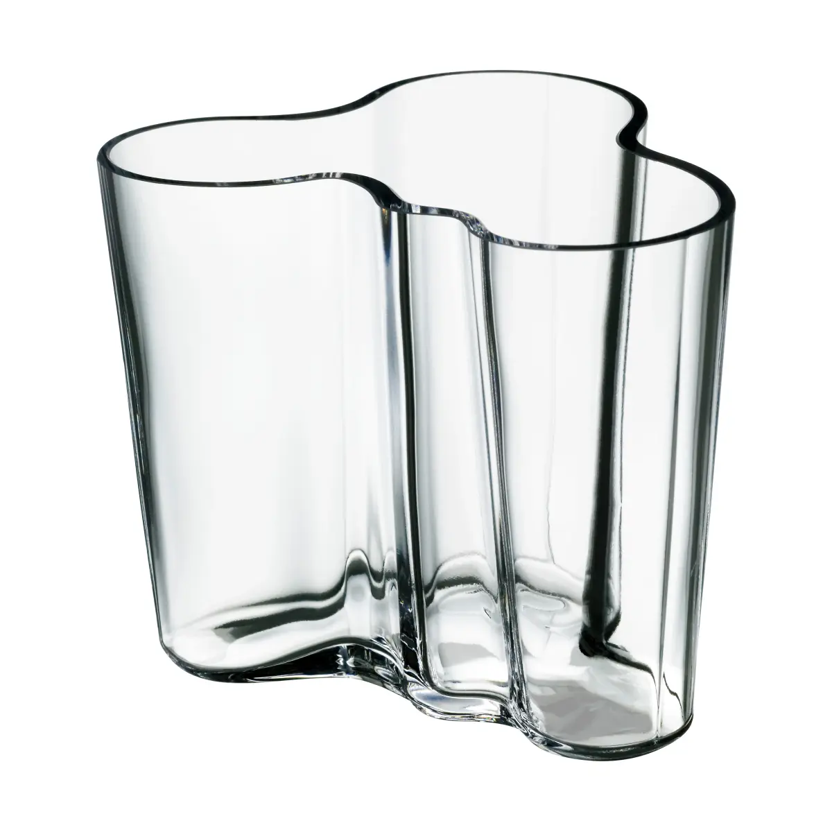 Alvar Aalto vase klar, 95 mm