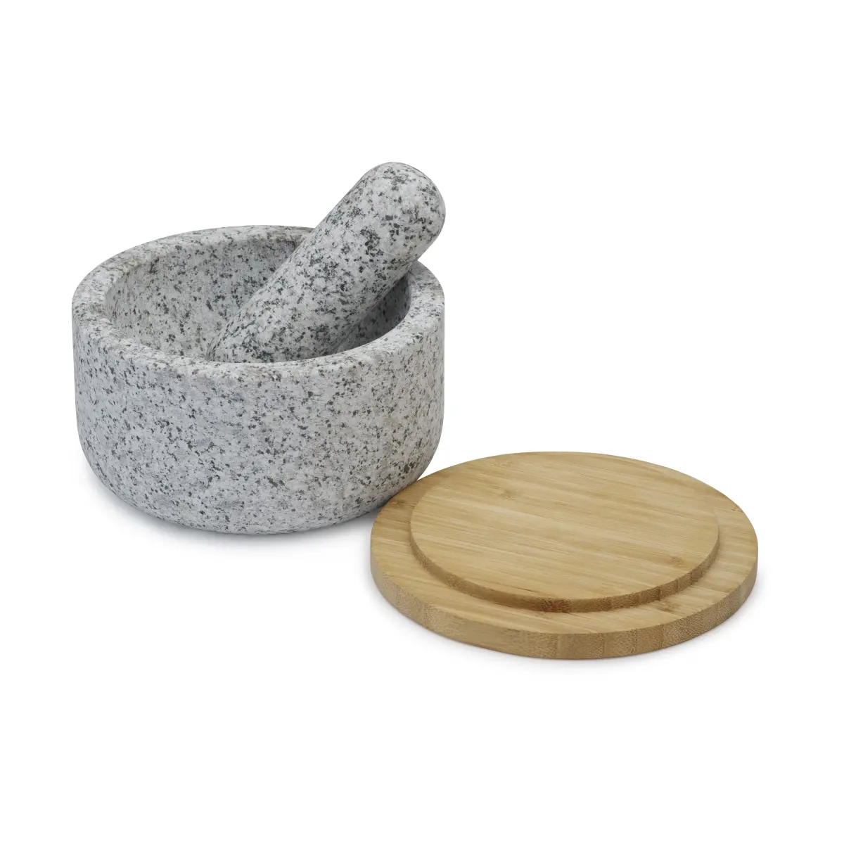Dash morter Ø15,5 cm, Granitt-bambus