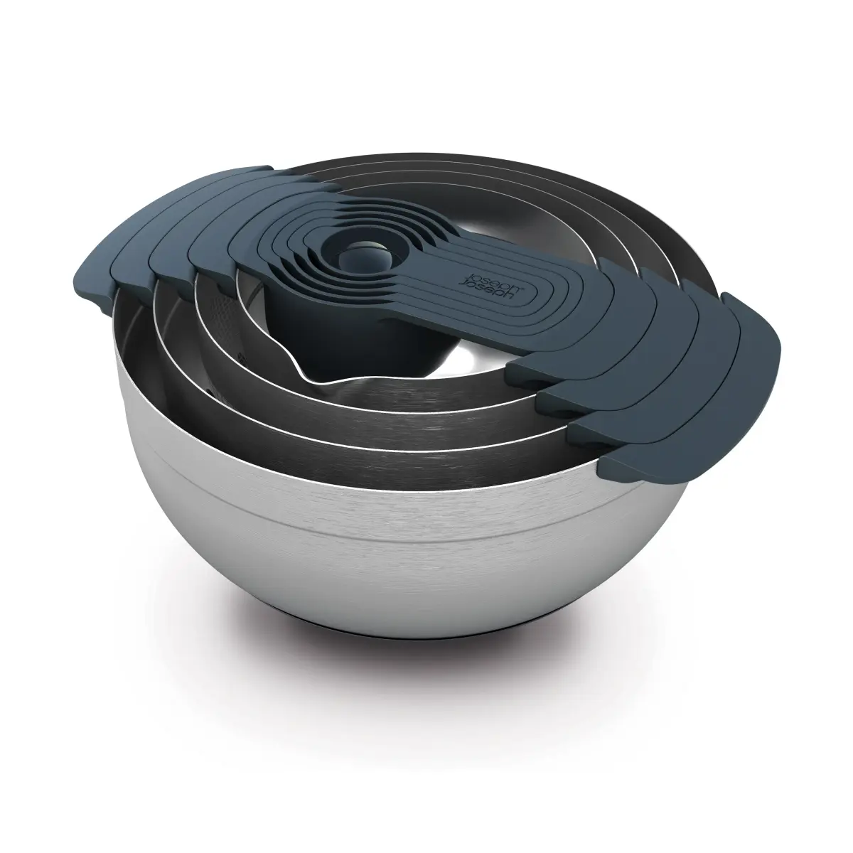 Nest bollesett 9 deler, Rustfritt stål