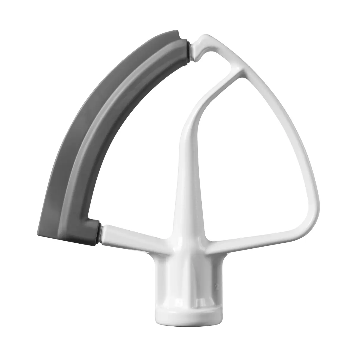 KitchenAid flatvisp med silikonkant mellom, White