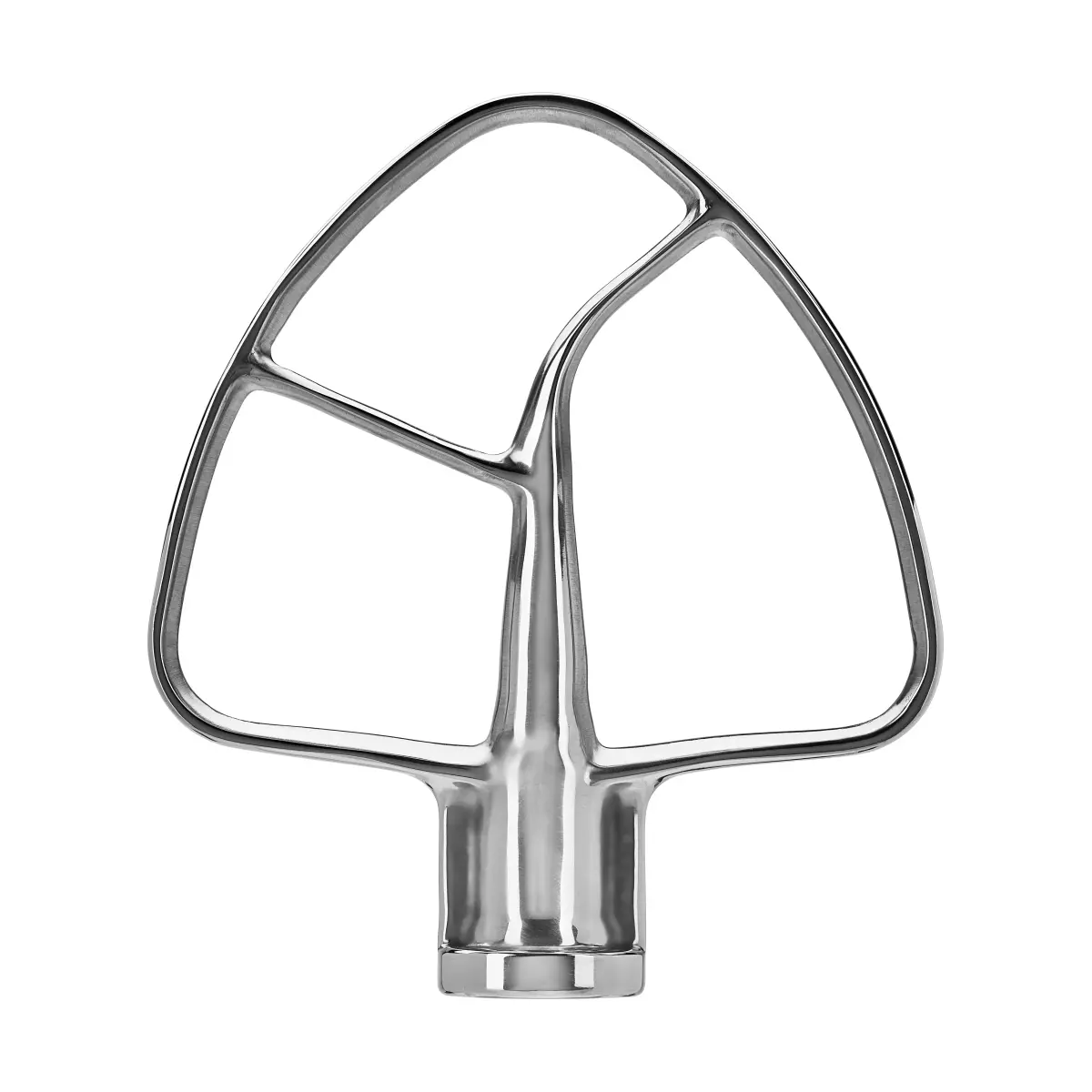 KitchenAid flatvisp til middels store kjøkkenmaskiner, Stainless steel