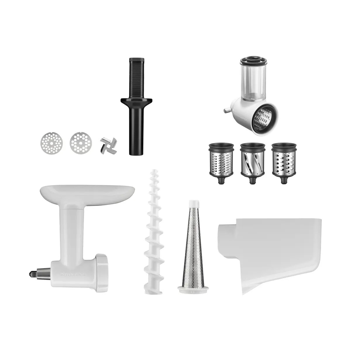KitchenAid gourmet tilbehørssett til kjøkkenmaskin, Stainless steel