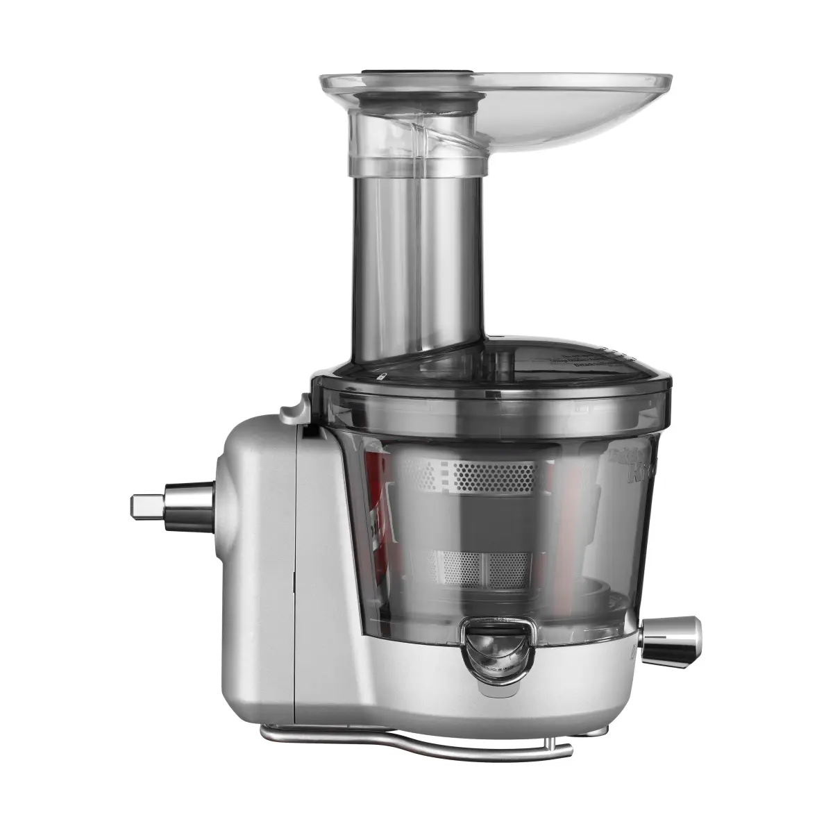KitchenAid slowjuicer til kjøkkenmaskin, Silver