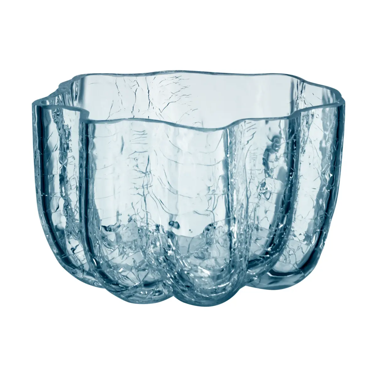 Crackle lyslykt sirkulær 58 mm, Klar