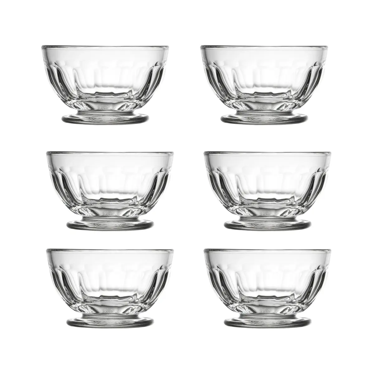 Perigord dessertskål liten 15 cl 6-pk, Transparent