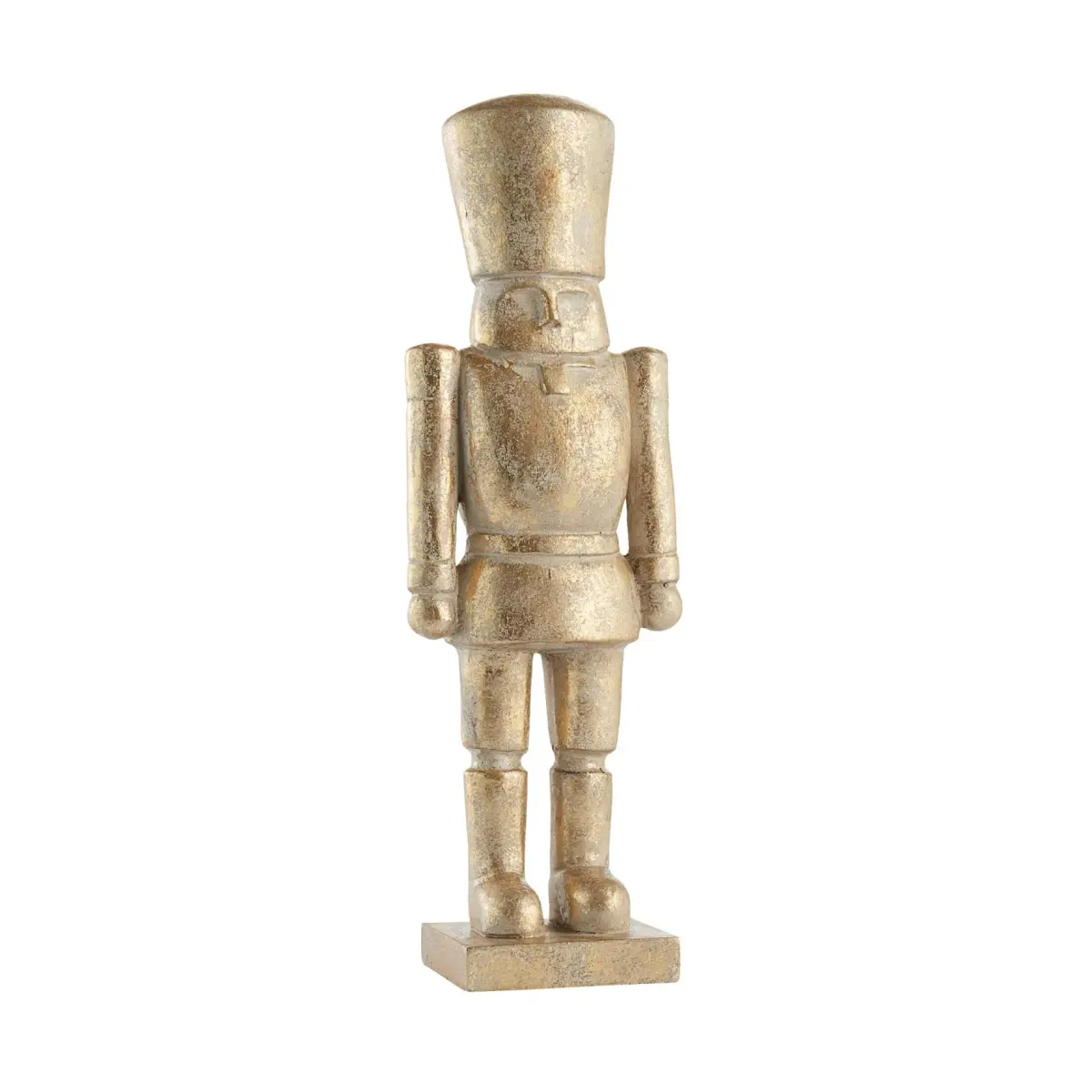 Serafina figurine nøtteknekker 32 cm, Antikkgull lys