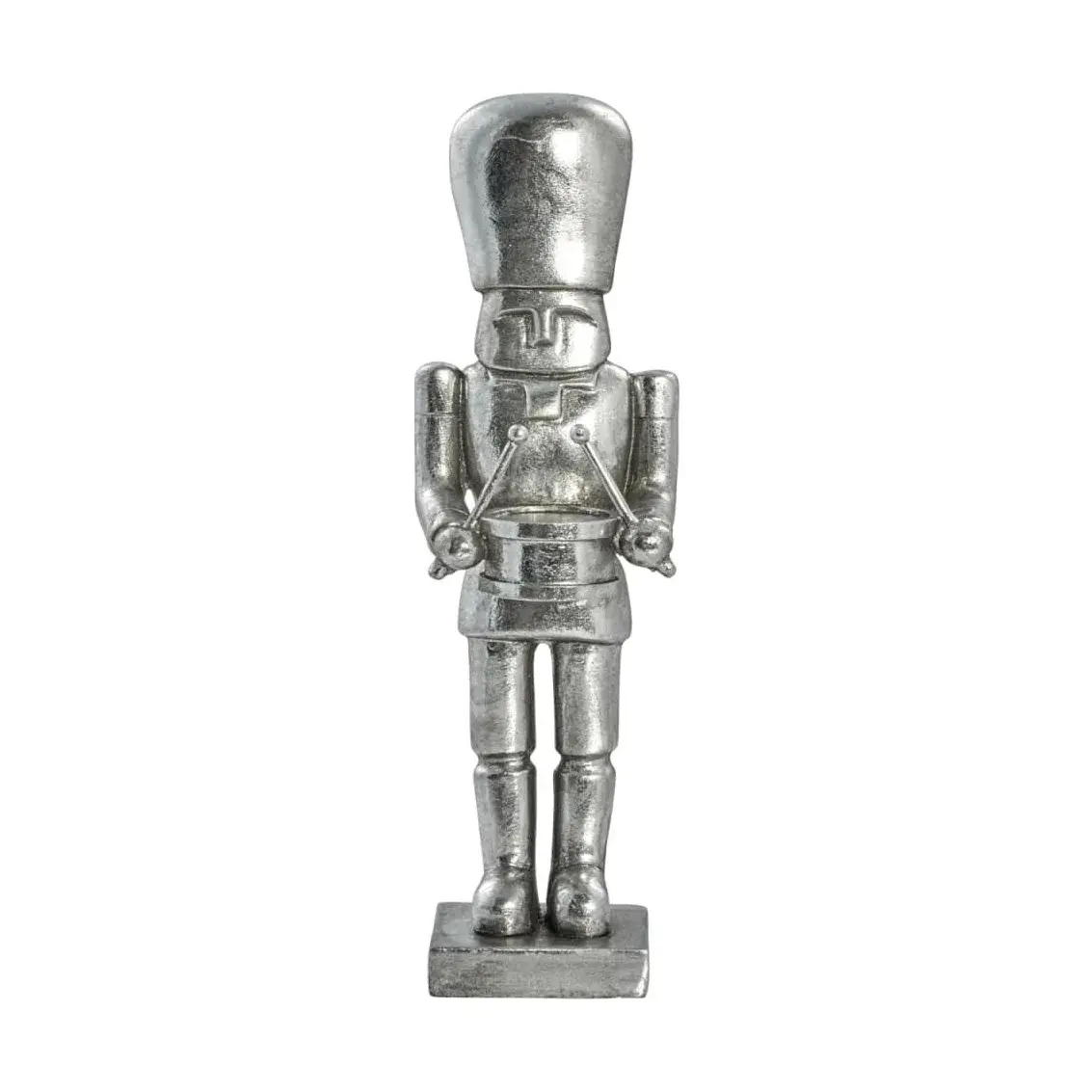 Serafina trommeslager 22,7 cm, Antikksølv