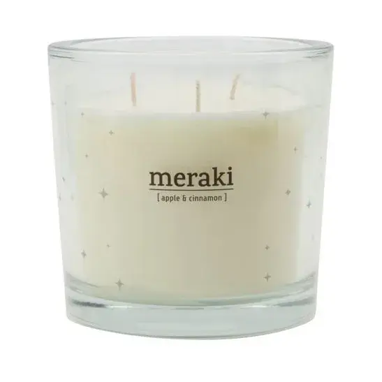 Meraki duftlys 90 timer, Apple&cinnamon