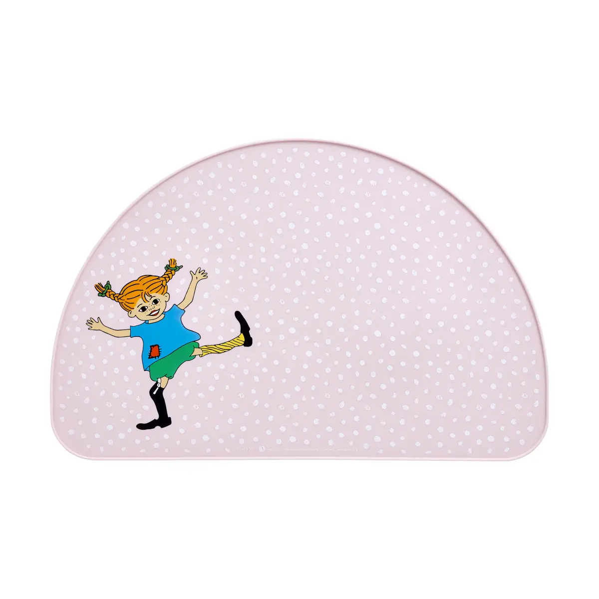Pippi bordbrikke 27x42 cm, Rosa