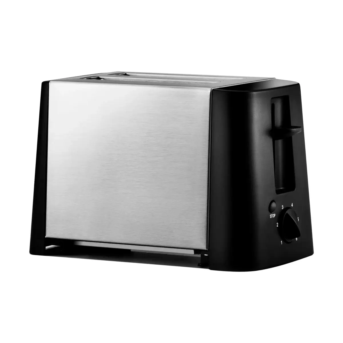 Design Inox 2232 brødrister 2 skiver, Rustfritt stål