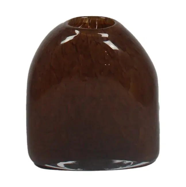 Fuji vase 15 cm, Brun