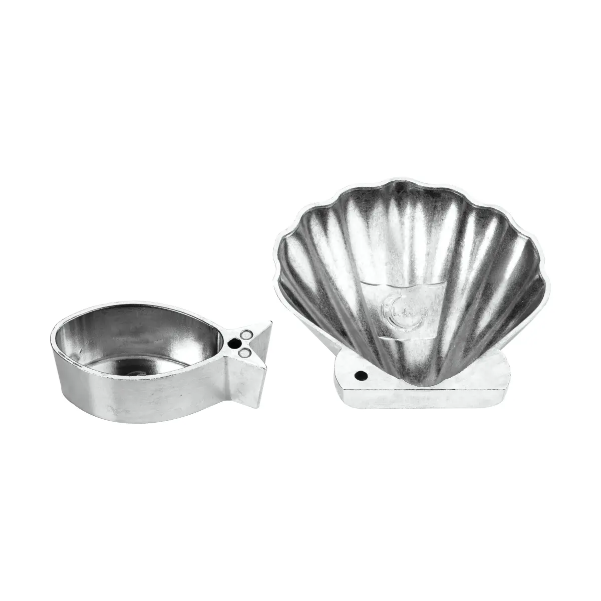 Plate-it Under the Sea rosettbakkelsjern 2-pk, Stål