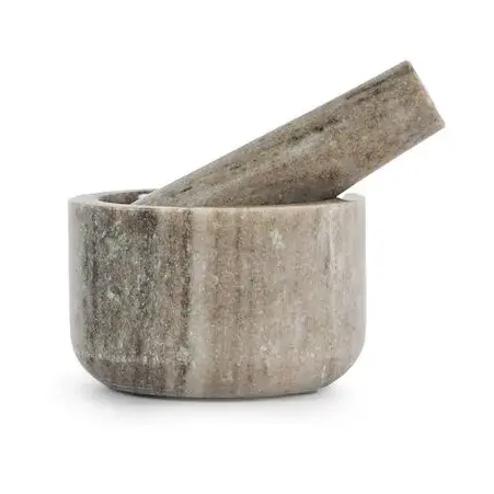 Sten mørtel Ø11 cm, Beige