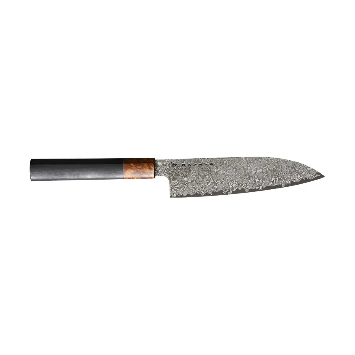 Satake OMO Santoku kniv, 17 cm