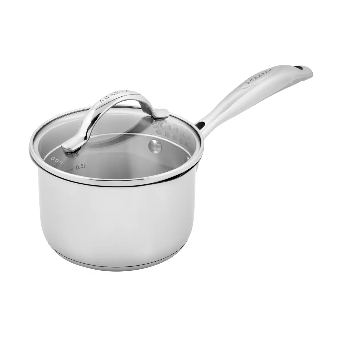 Scanpan STS kasserolle med lokk, 1,2 l