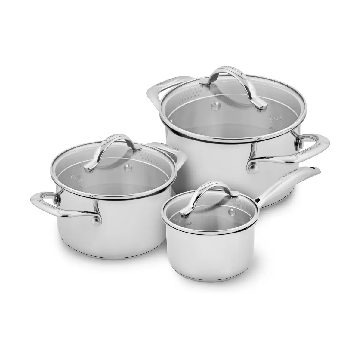 Scanpan STS kjelesett, 3 deler