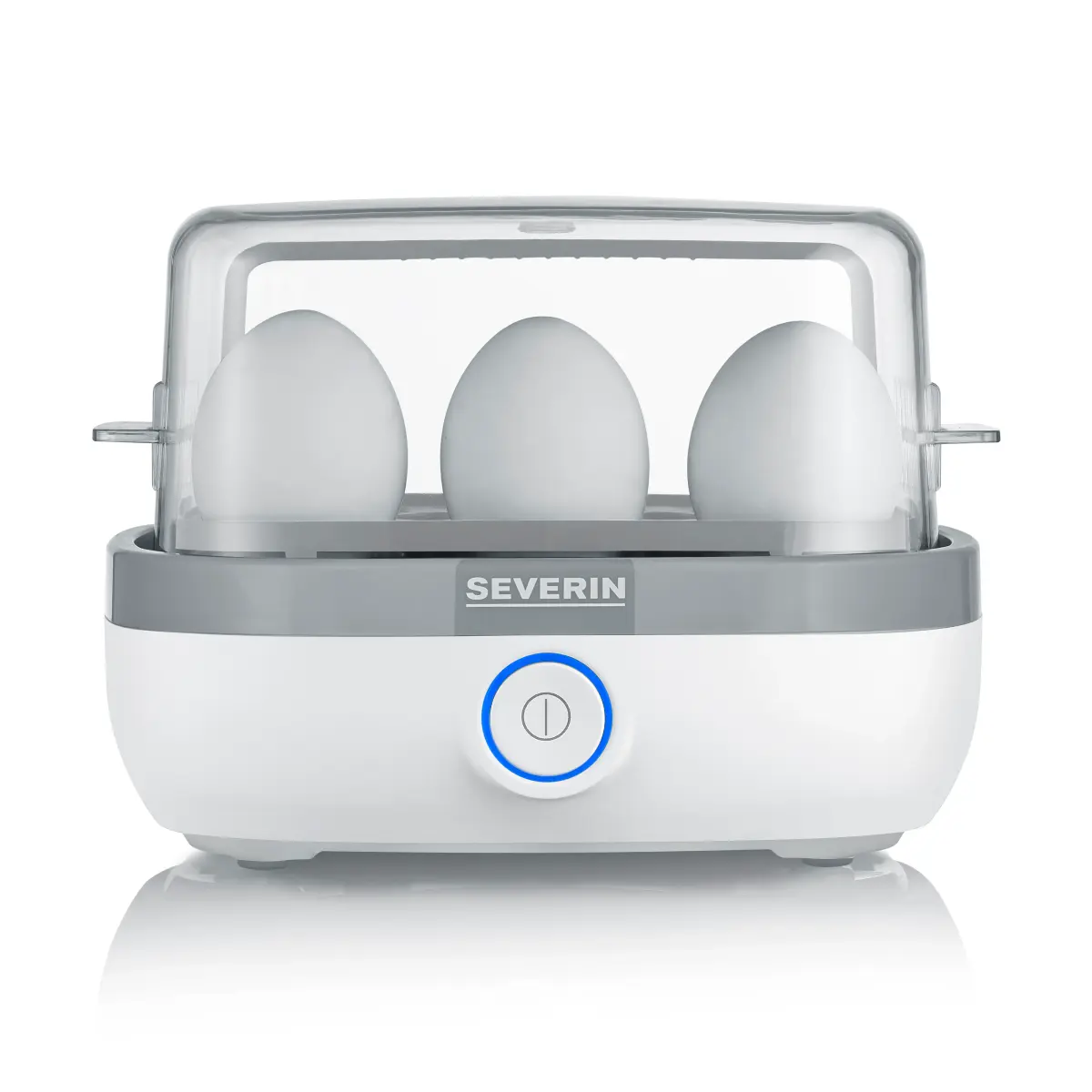 Severin EK 3164 eggkoker 1-6 egg, Hvit