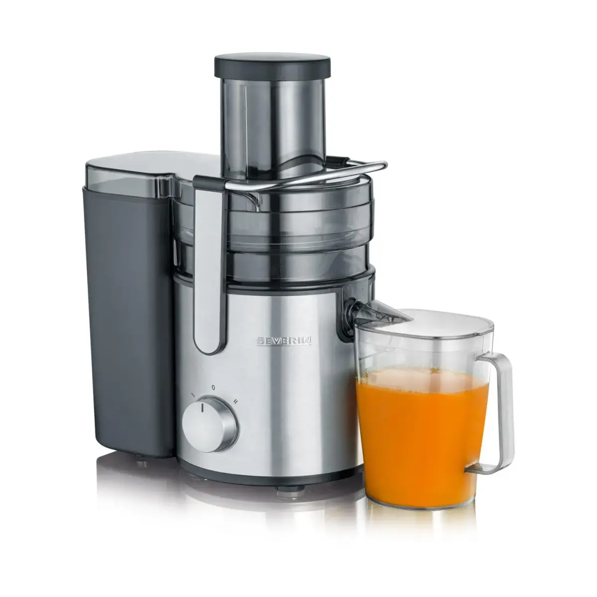 Severin ES 3570 Premium juicer XXL 1,1 L, Rustfritt stål