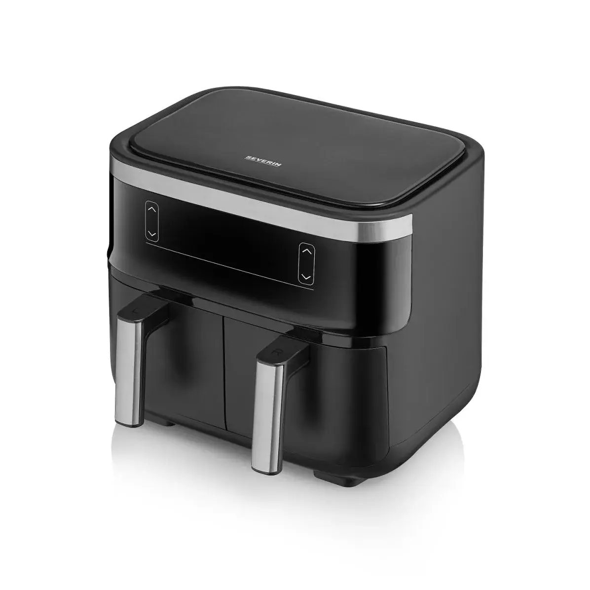 Severin FR 2453 airfryer dobbel 2x4 L, Svart