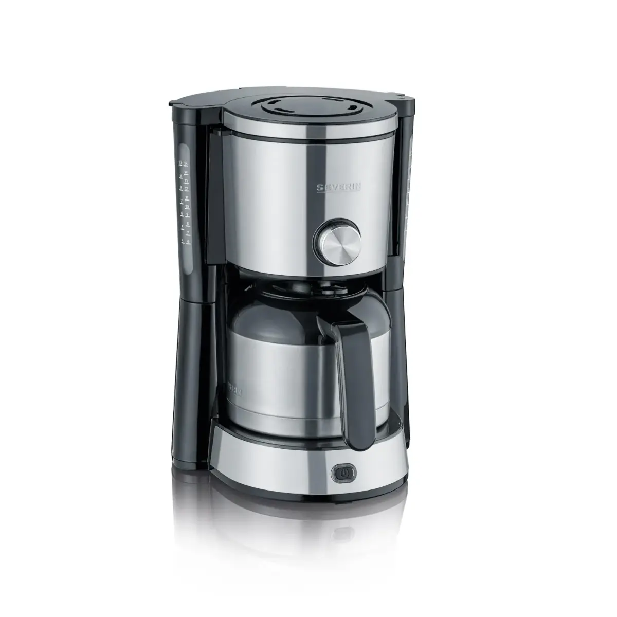 Severin KA 4845 Aroma Select termokanne 8 kopper, Svart