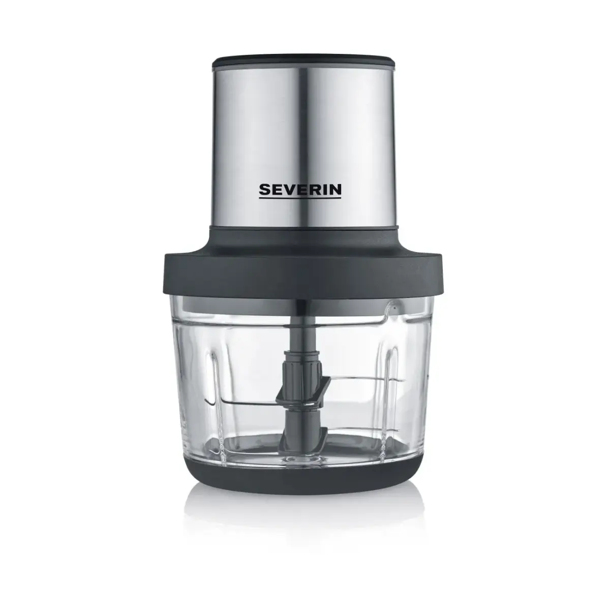 Severin KM 3866 multihakker trådløs 1 L, Rustfritt stål