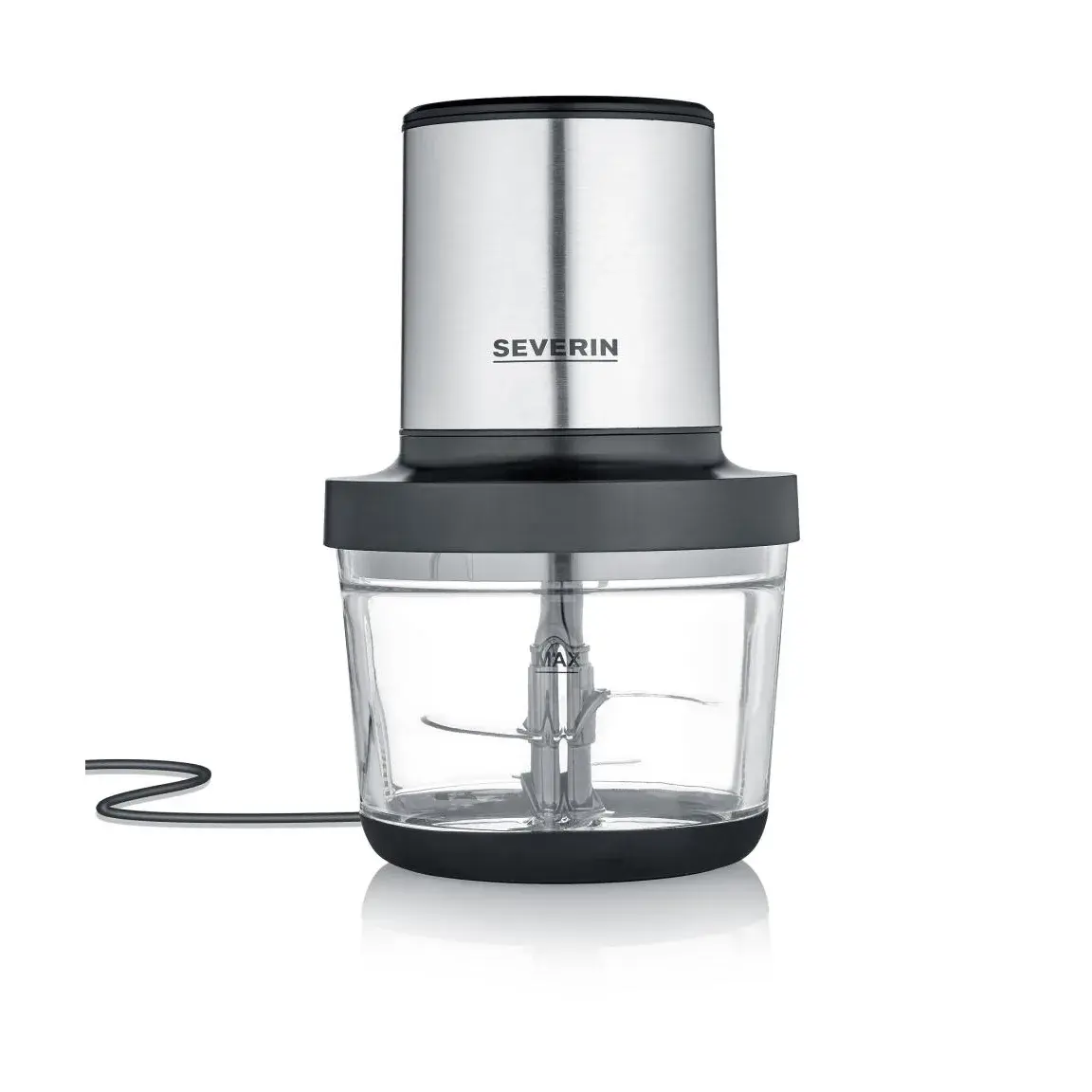 Severin KM 3867 multihakker, Rustfritt stål