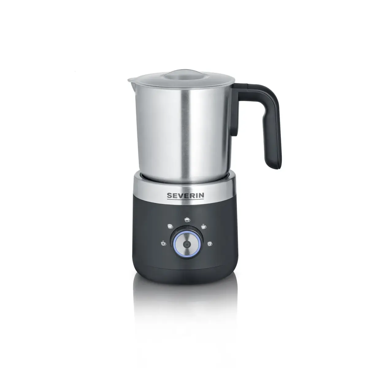 Severin SM 3588 melkeskummer induksjon 300 ml, Rustfritt stål