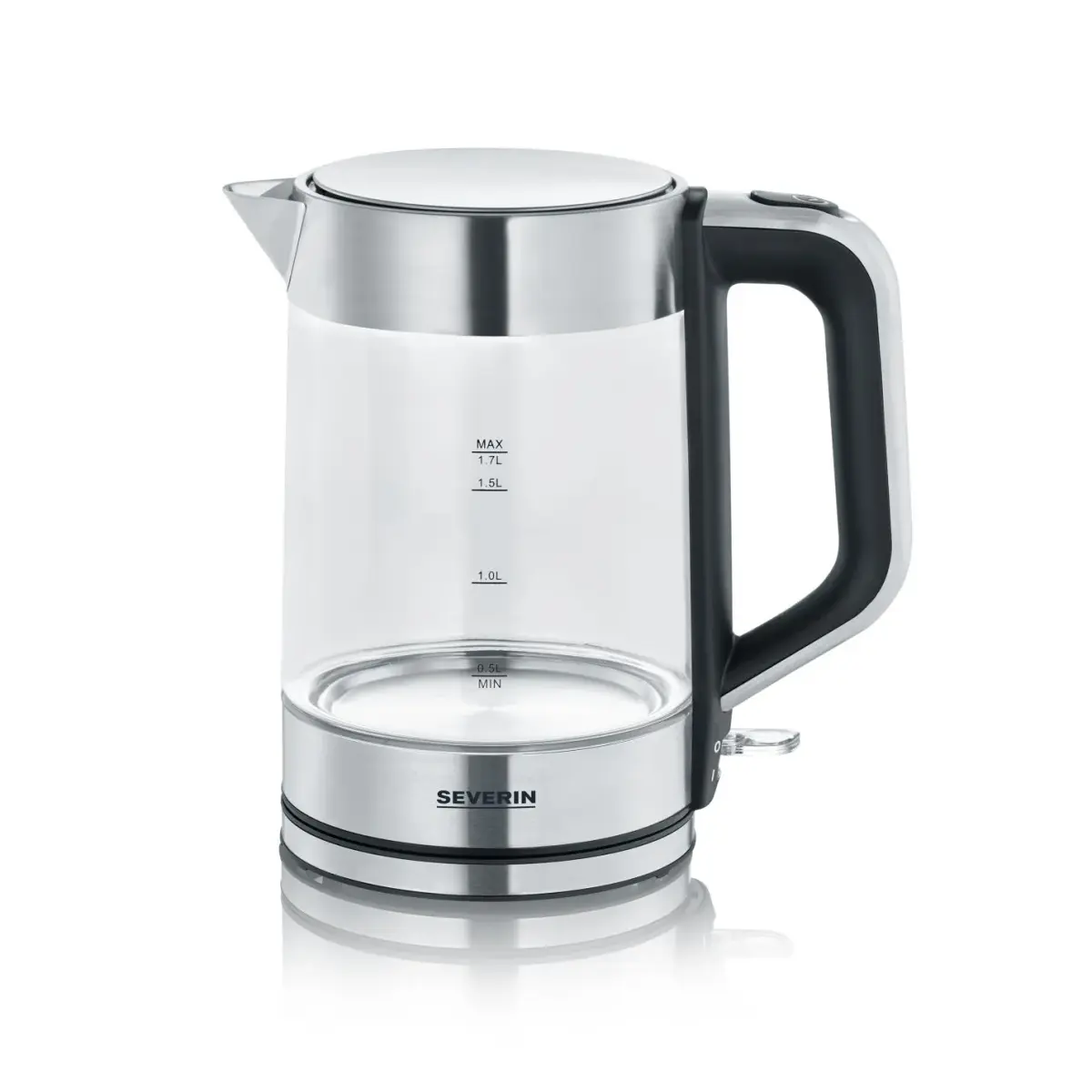 Severin WK 3420 vannkoker 1,7 L, Rustfritt stål