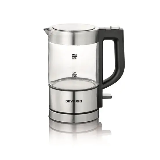 Severin WK 3472 vannkoker 0,5 L, Rustfritt stål