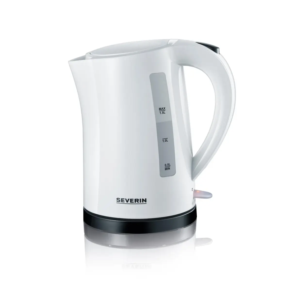 Severin WK 3494 vannkoker 1,5 L, Hvit
