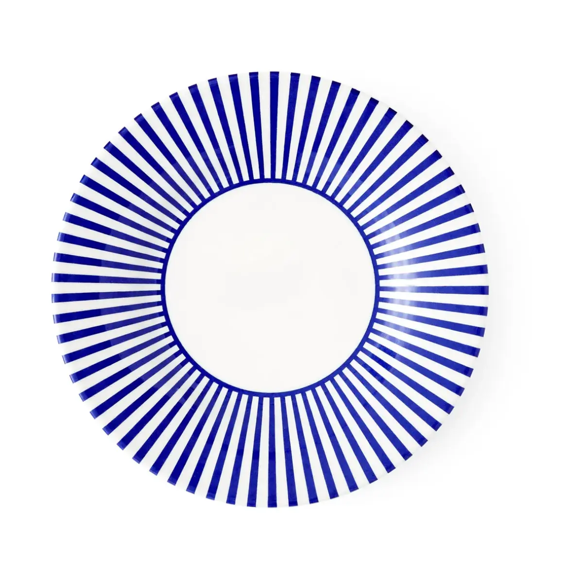 Steccato tallerken 18 cm, Smal stripe