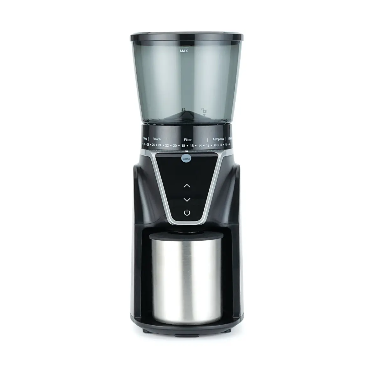 CG1S-275 kaffekvern med digital timer, Svart