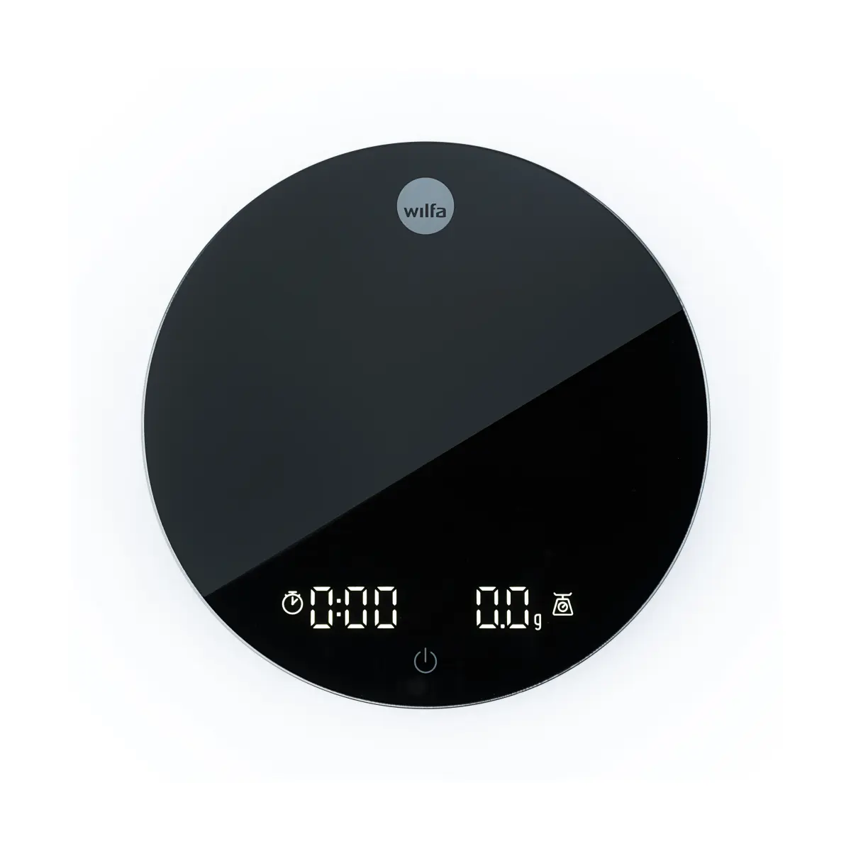 KS1B-T2 Uni Black kjøkkenvekt, Sort