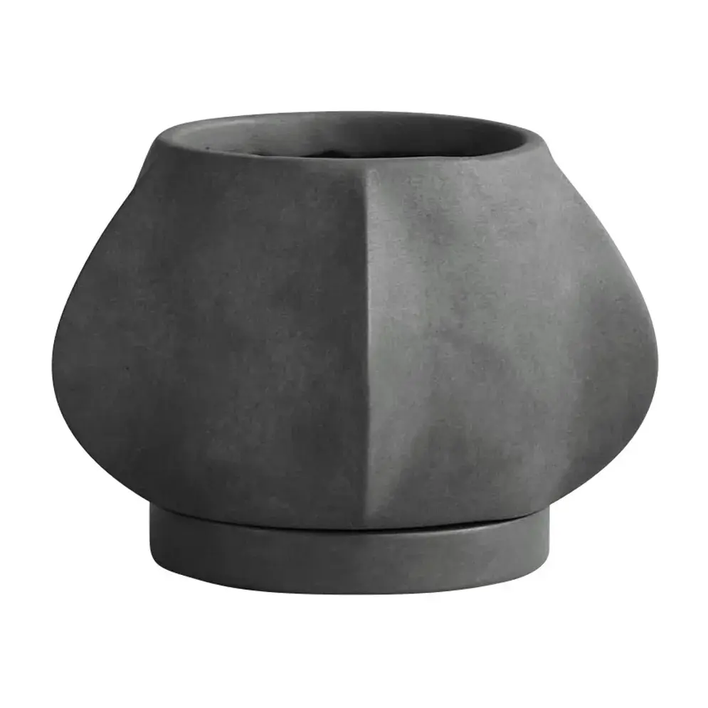 Arket krukke petit Ø 12,8 cm, Dark grey