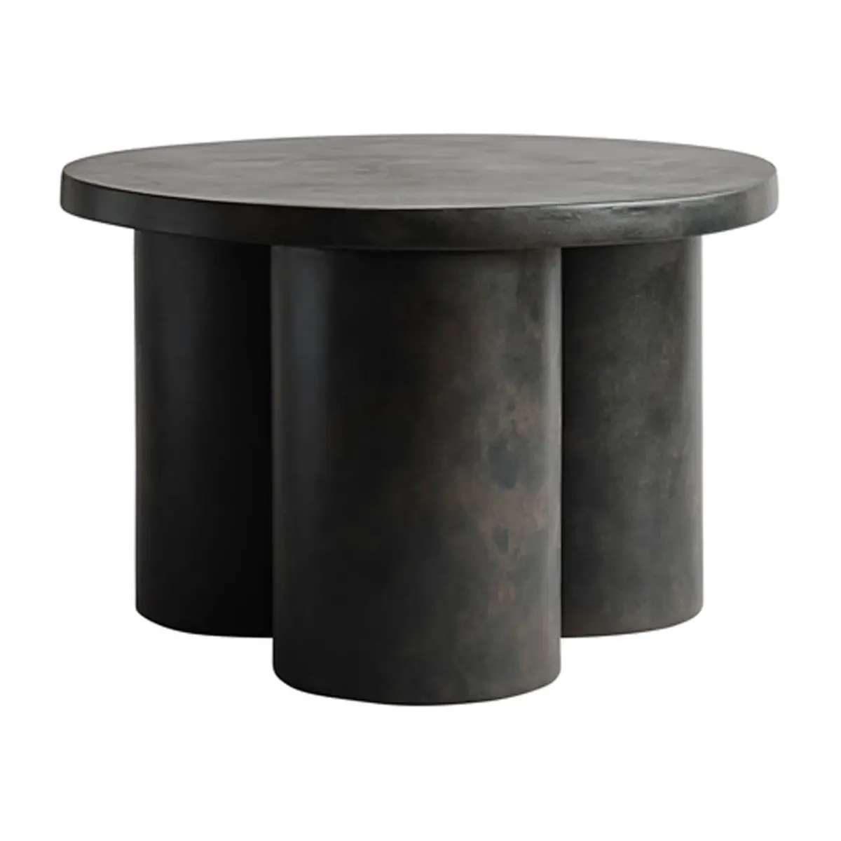 Big Foot sidebord low Ø 65 cm, Coffee