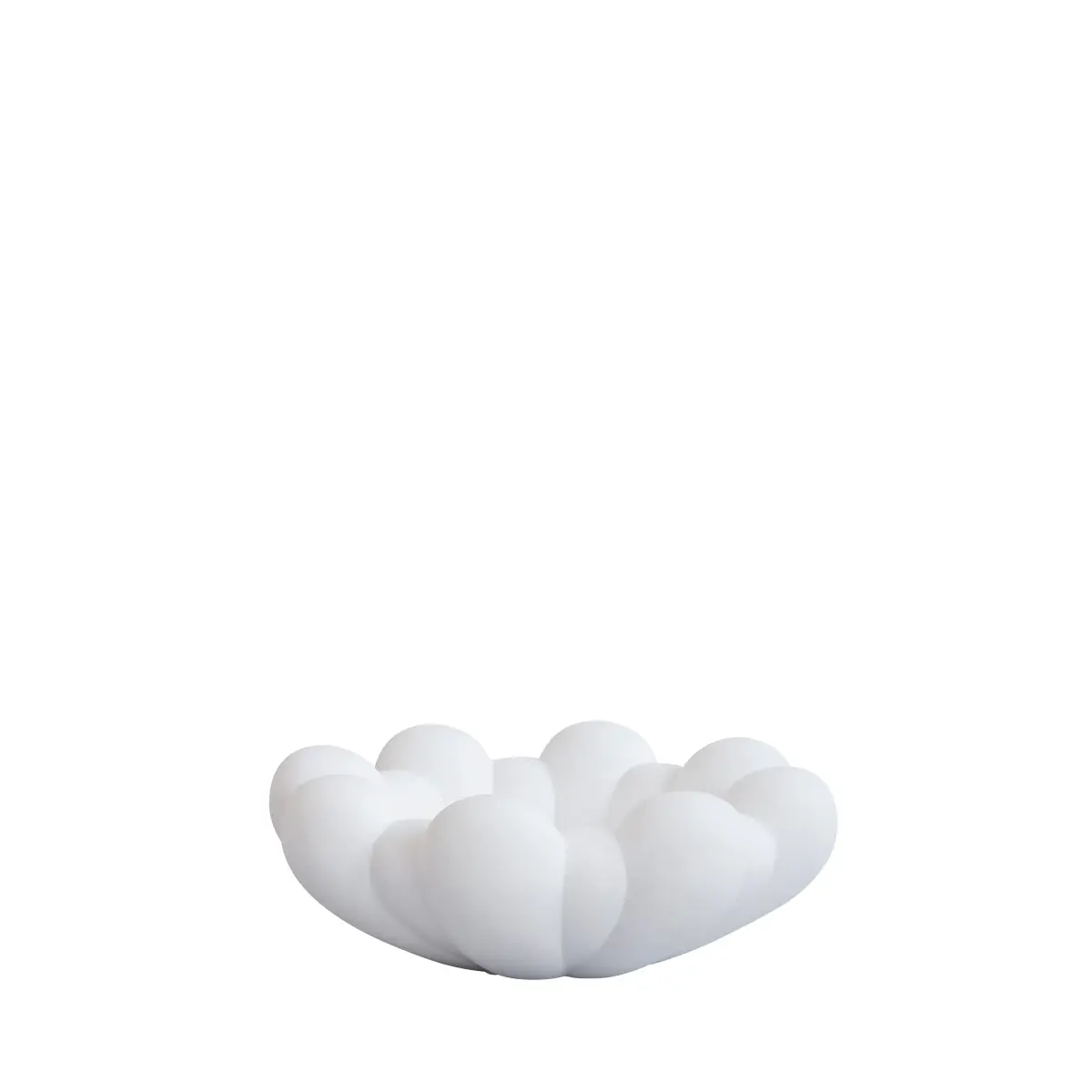 Bloom brikke Stor, Bone white