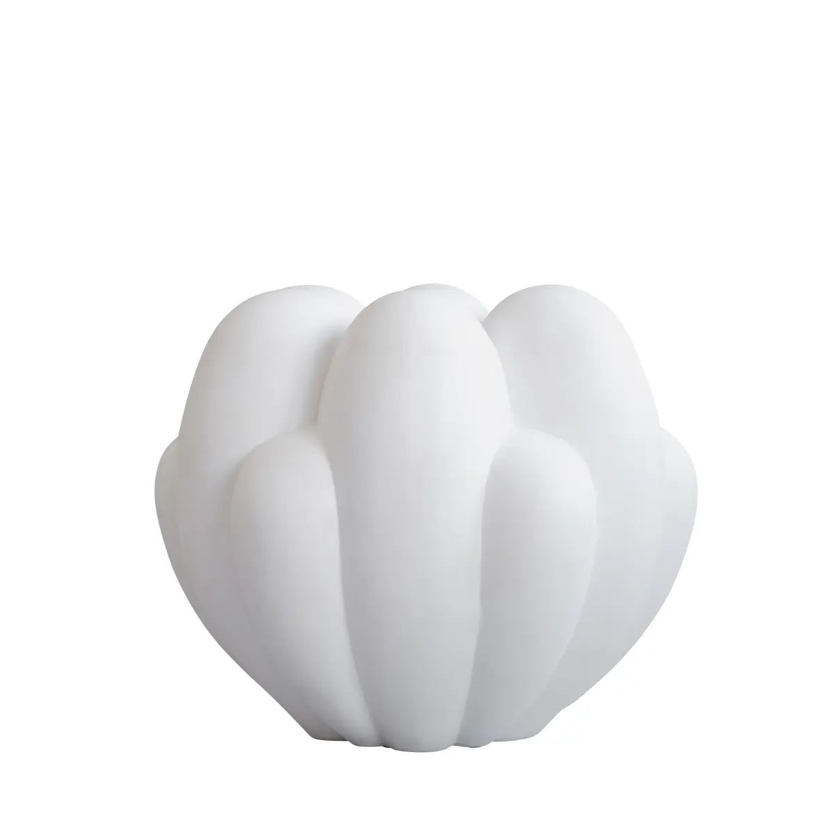 Bloom Vase Stor, Bone white