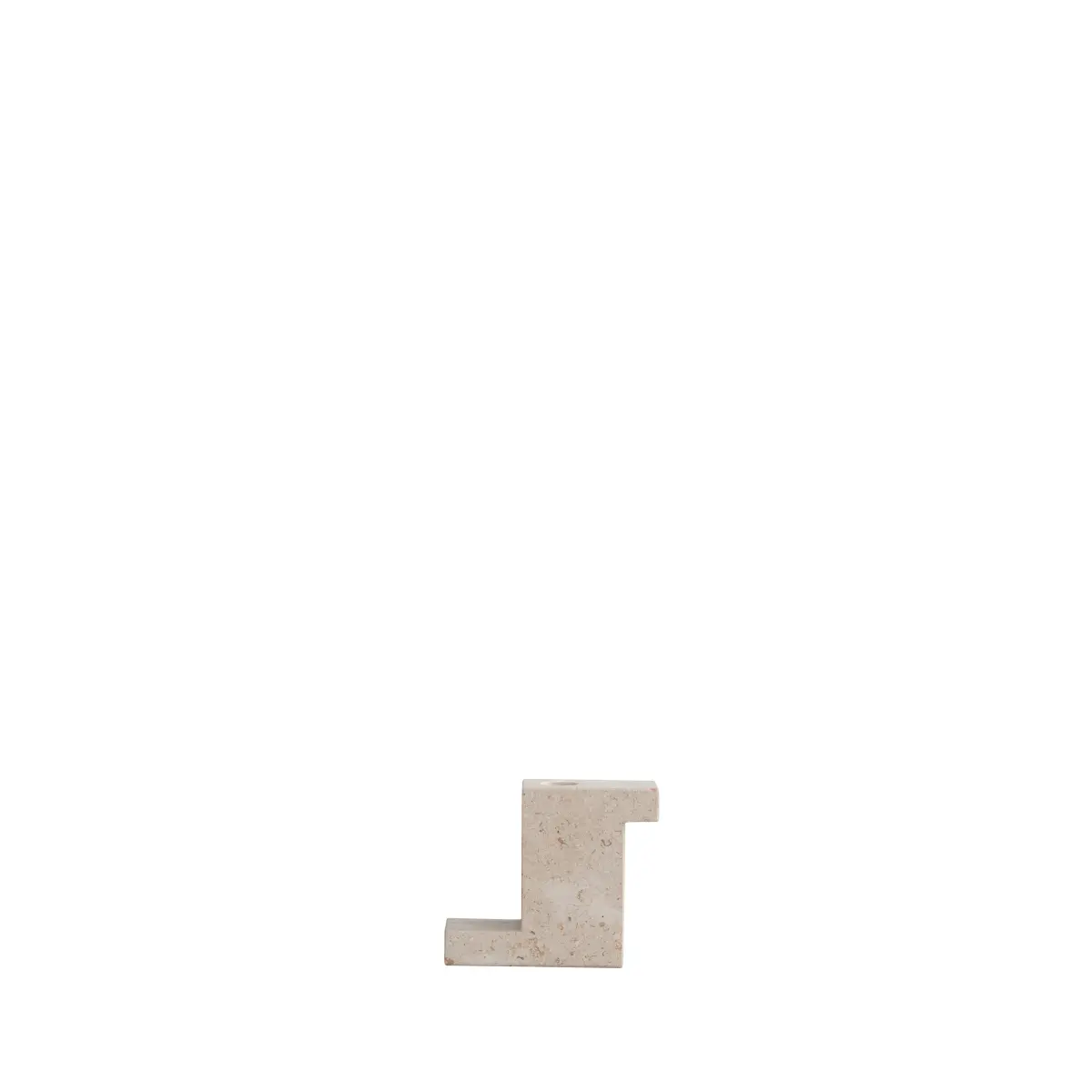 Brick lysestake kalkstein 10,5x12,5 cm, Kalkstein