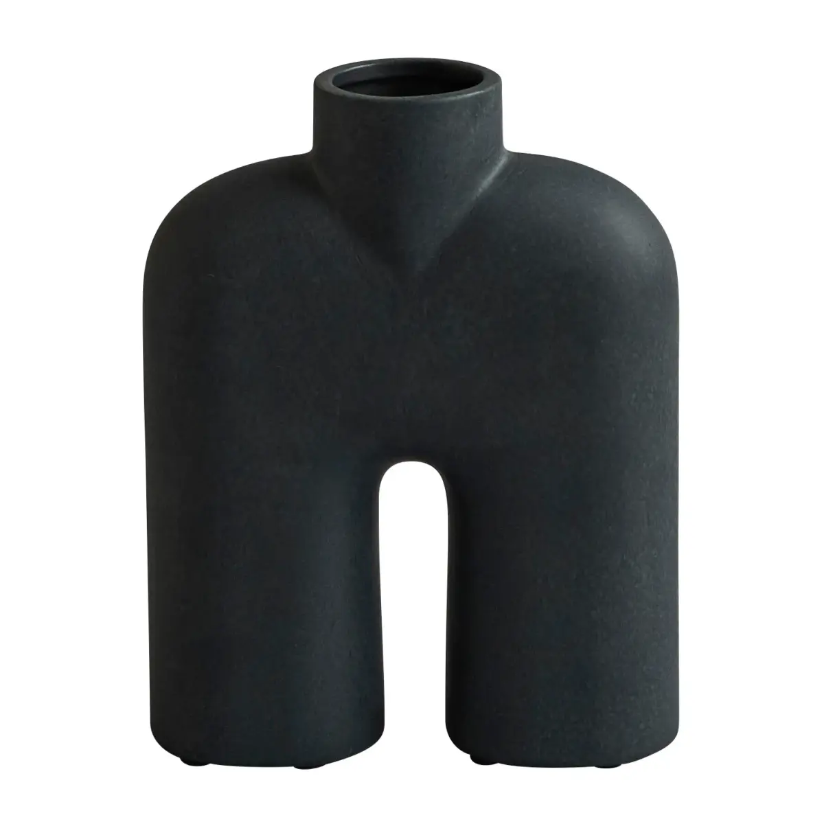 Cobra Tall Mini vase 18 x 23 cm, Svart