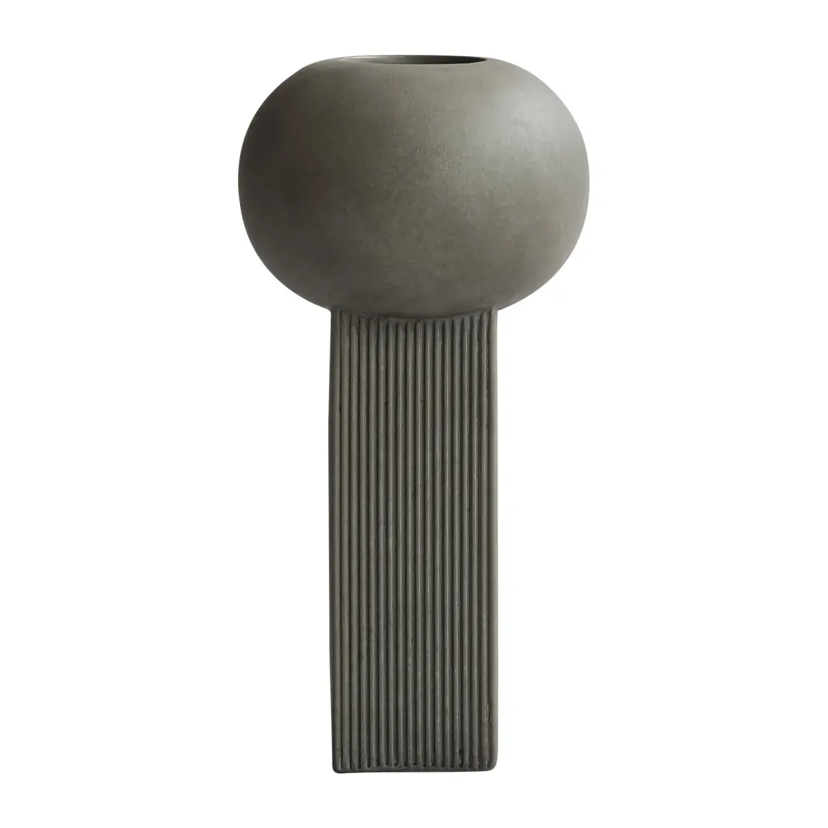 Empire vase Ø15 cm, Dark Grey