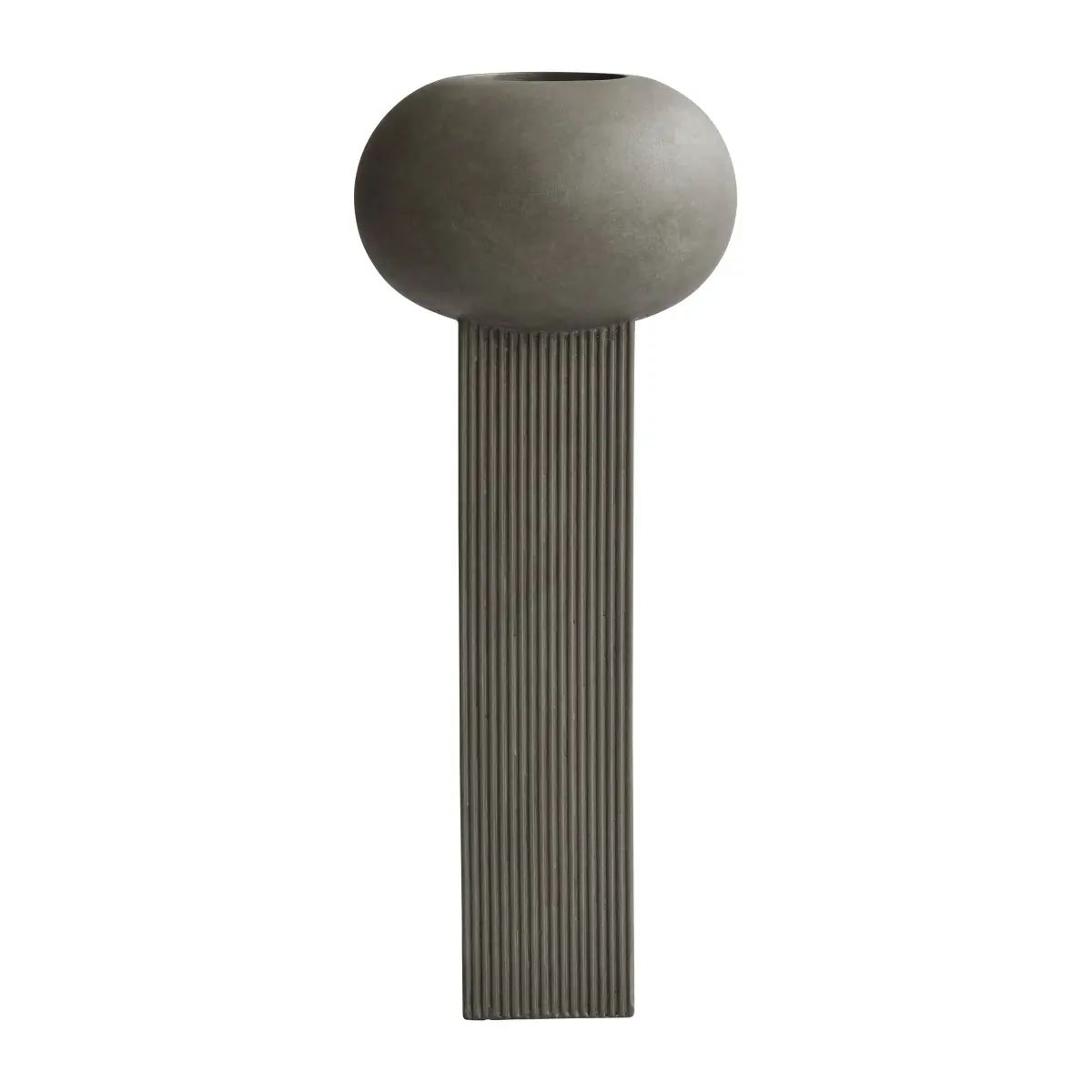 Empire vase Ø24 cm, Dark Grey