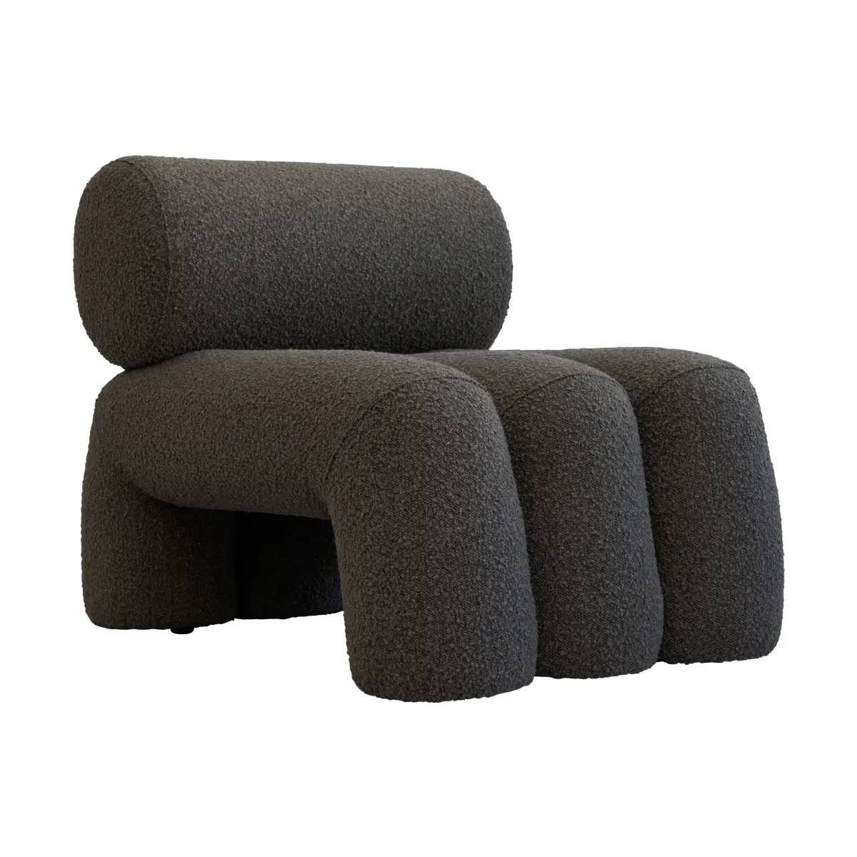 Foku Chair loungestol, Deep taupe