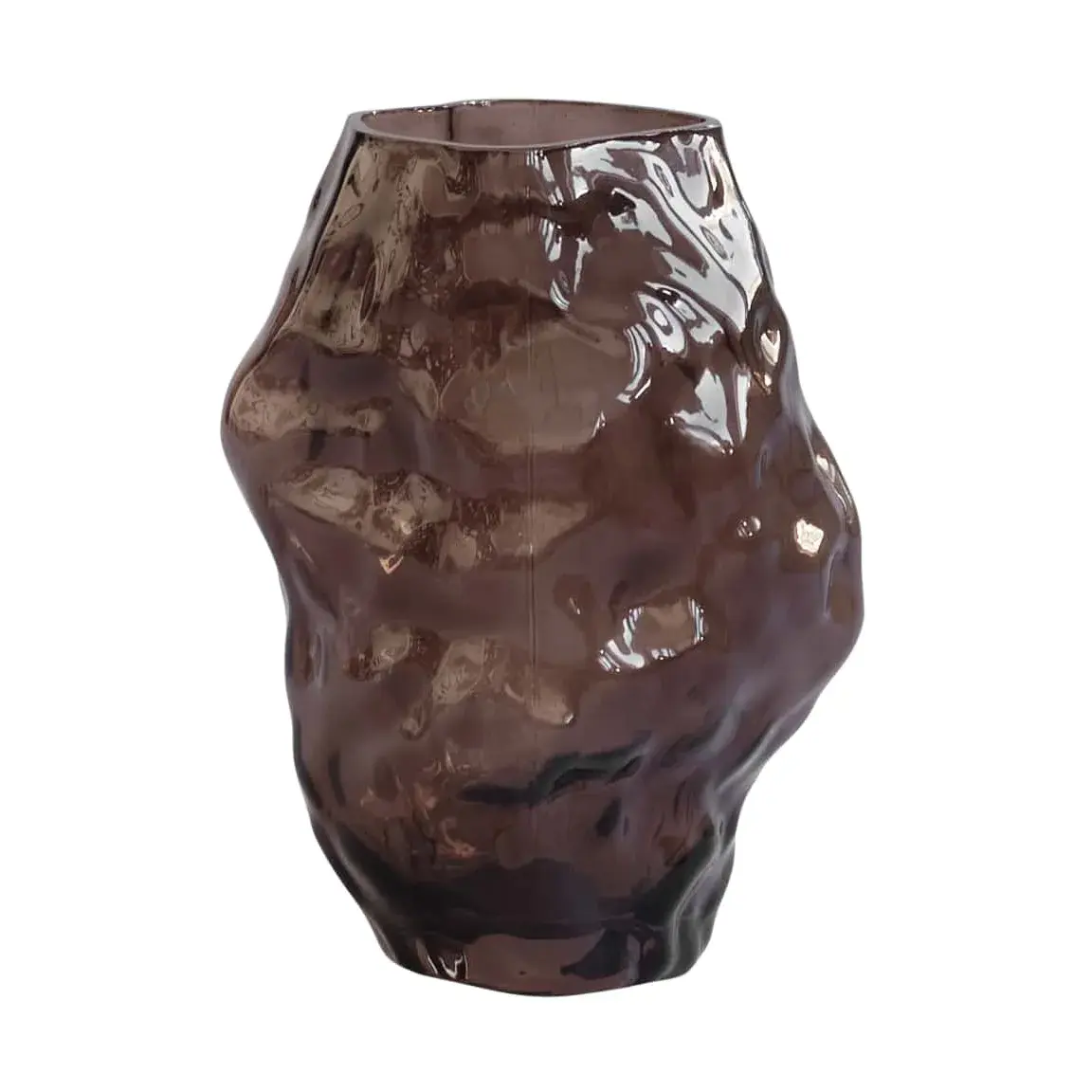 Katachi vase mini, Smoked forest