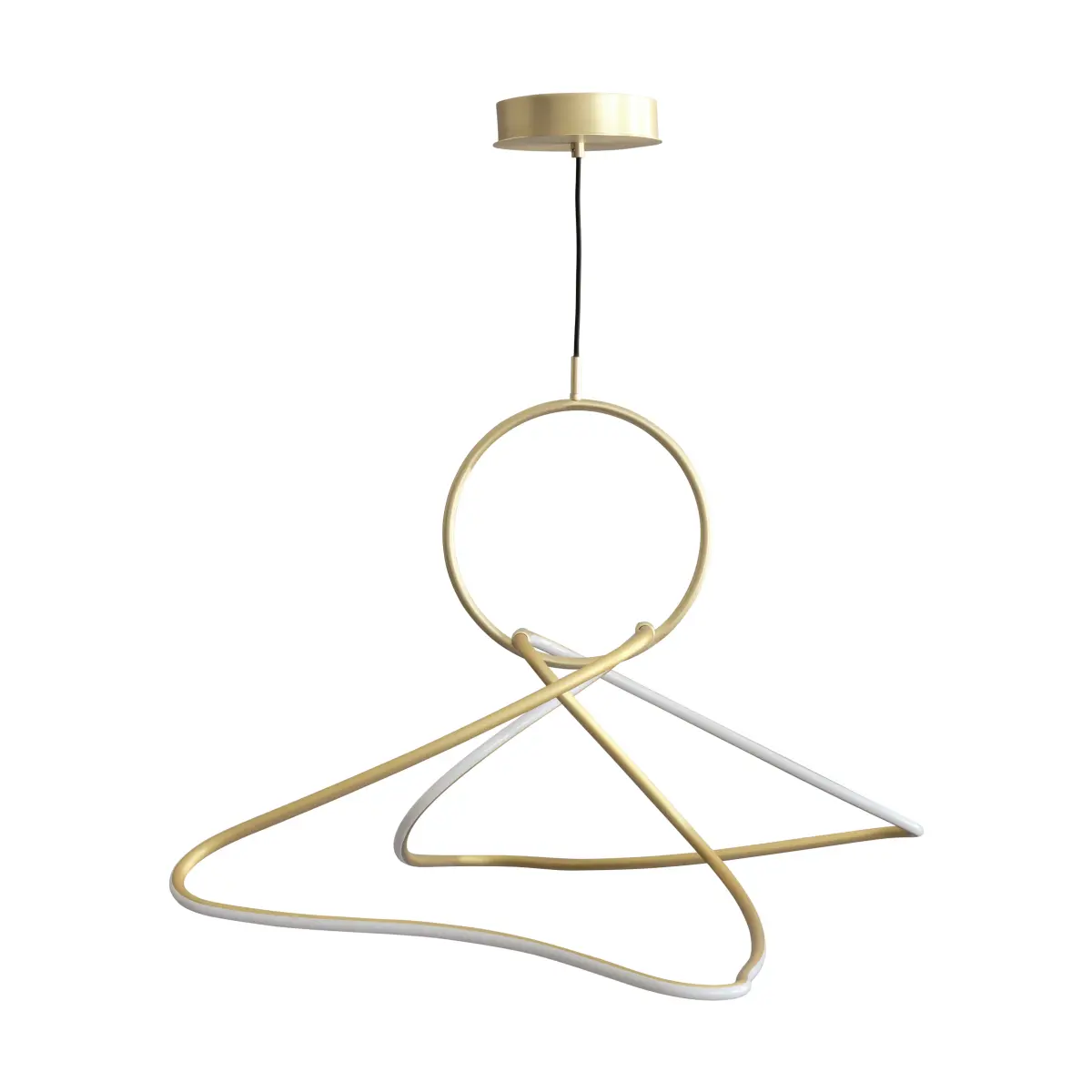 Kumo Chandelier Mini takkrone, Brass