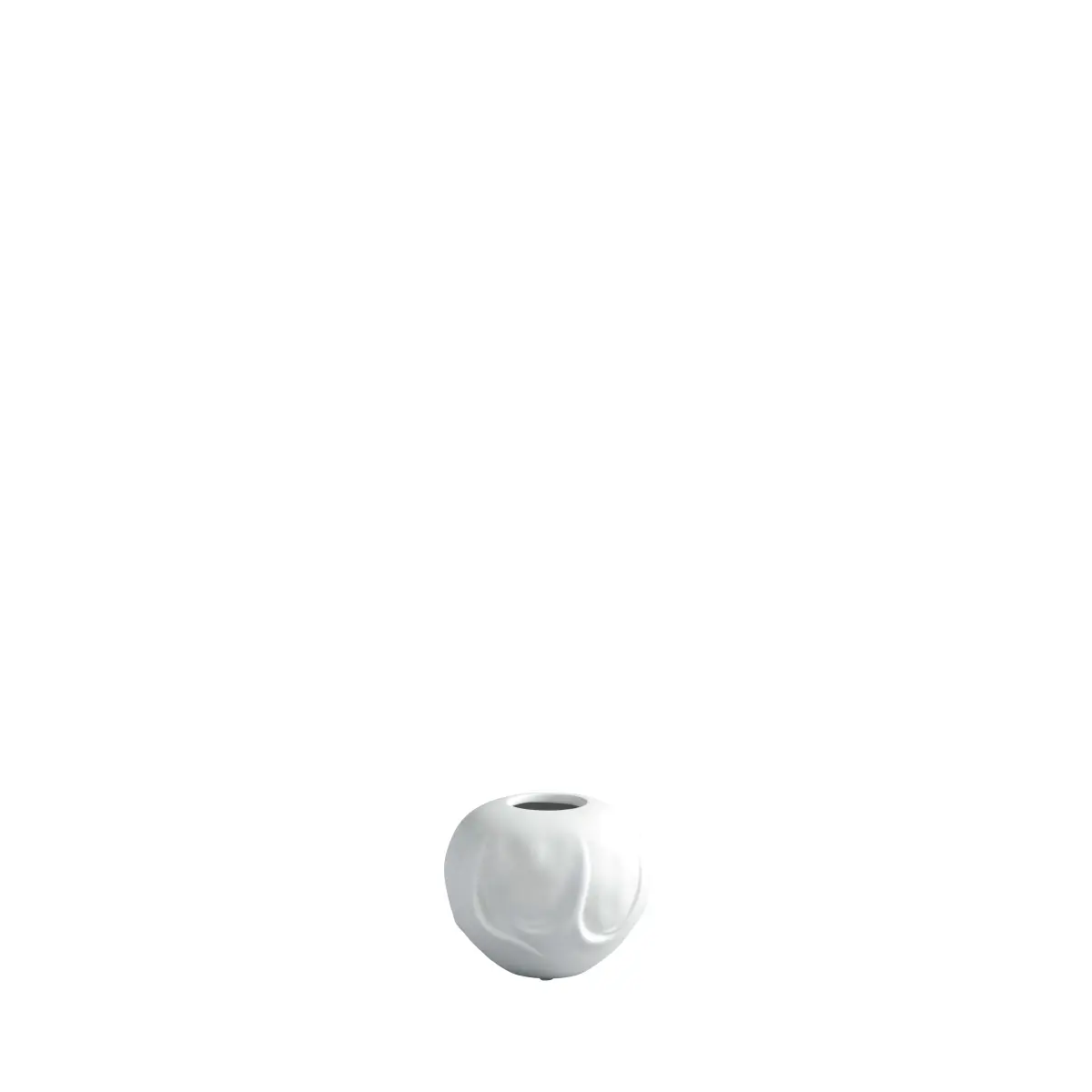 Orimono mini Vase 15 cm, Bone white